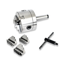 100mm 3 jaw lathe chuck on a 3