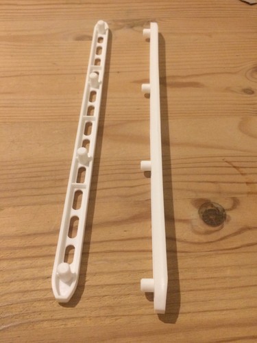 Plastic drawer runners - plastic,