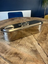 S/Steel Fish Kettle Poacher