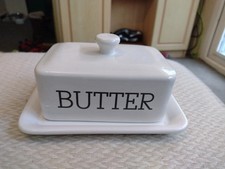 Butter Dish with Lid, Vintage
