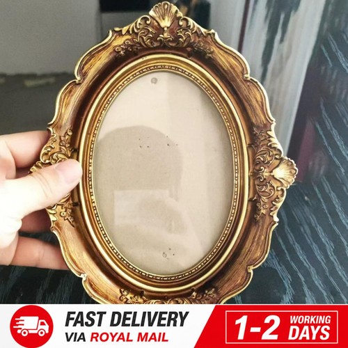 Vintage baroque oval photo - vintage,
