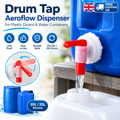 Drum tap aeroflow dispenser - drum,
