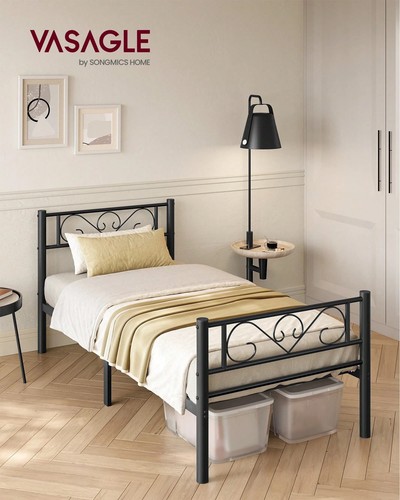 Black single metal - black,