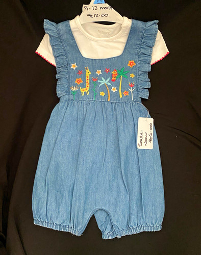 Nutmeg girls blue denim - nutmeg,