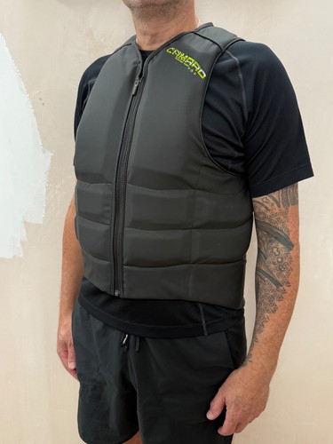 Camaro mens block front zip - block,