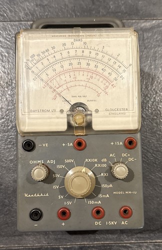 Heathkit multimeter - heathkit, mm-1u