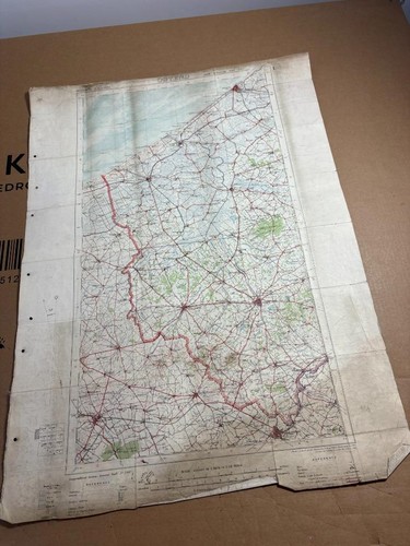 Wwi map belgium - wwi, ostend