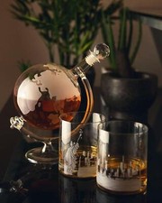 Glass Globe Decanter Kitchen