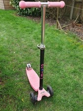 Pink Maxi Micro three wheels