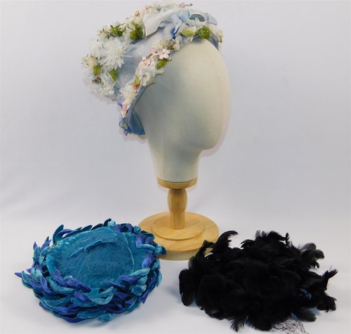Vtg 1960s womens - 3, pillbox