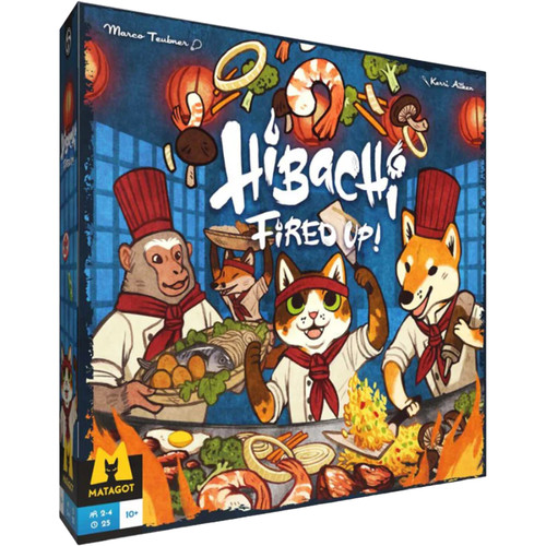 Hibachi fired board - fired,