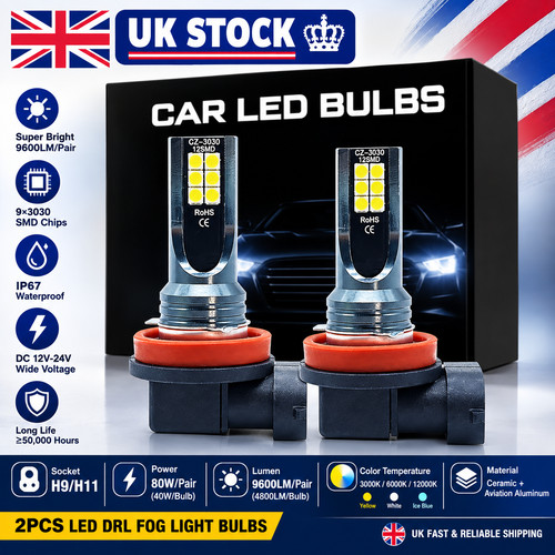 2pcs h11 led - 2pcs, headlight
