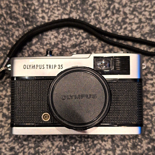 Olympus trip vintage 35mm - olympus,