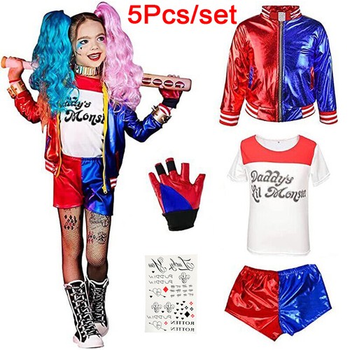 5pcs harley quinn suicide - quinn,