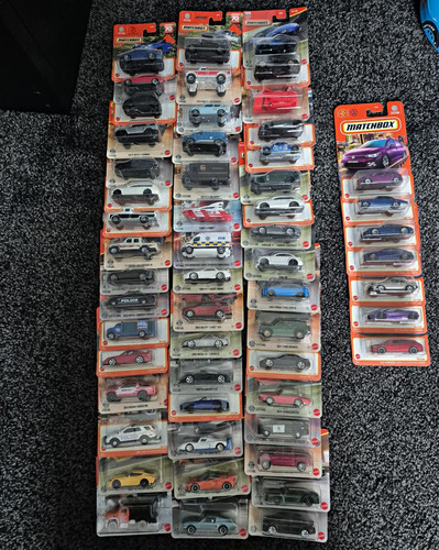 Matchbox diecast cars - 1:64,