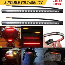 2pc Flexible Motorcycle LED