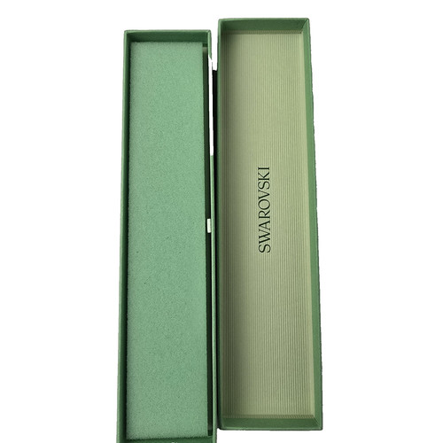 Swarovski green gift box empty - swarovski,