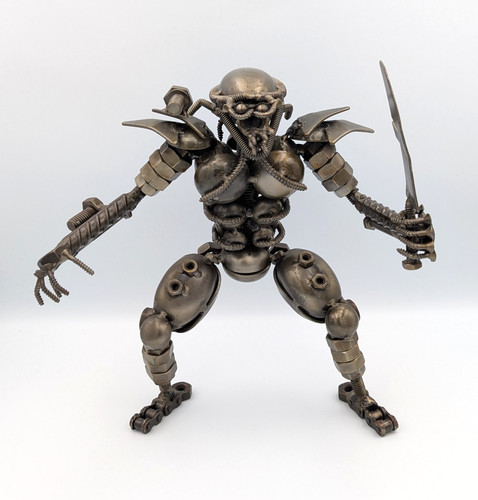 Handmade predator scrap metal - scrap,