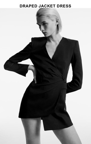 Blogger fav nwt zara draped - fav,