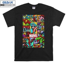 Marvel Avengers Characters T-shirt Gift Hoodie Tshirt Men Women Unisex A666