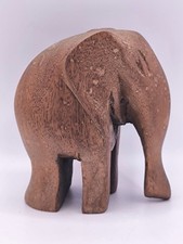 Hand Carved Wooden Elephant