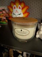 Wood wick candle - wood, not
