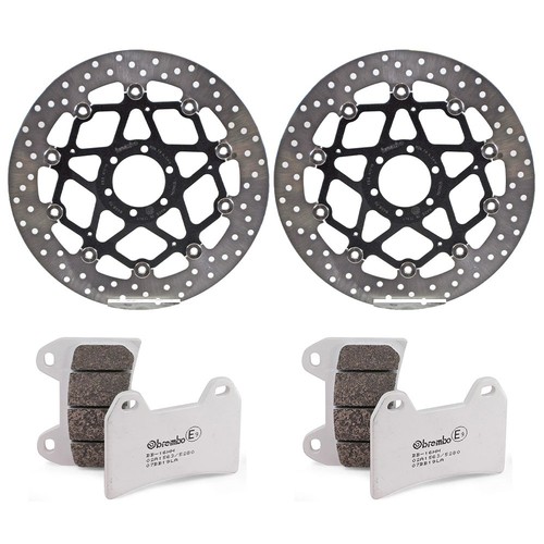 Front brake disc kit - front,