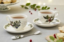 Portmeirion - The Holly and The Ivy - Teacup & Saucer - 228413N