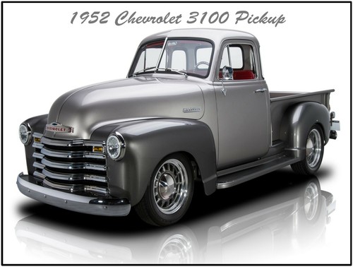 1952 chevrolet 3100 pickup - 1952,