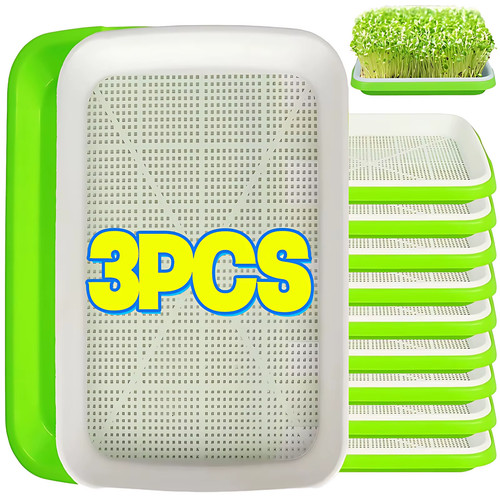 Microgreens seed seedling - microgreens, tray