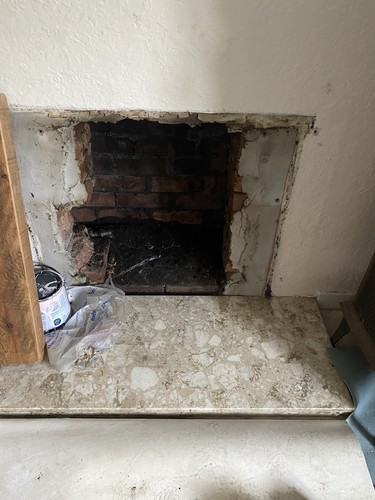 Marble hearth for - hearth, fireplace