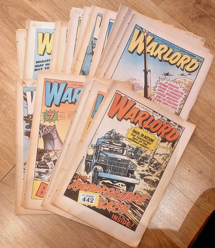 Warlord comic issues nos - comic,, issues,