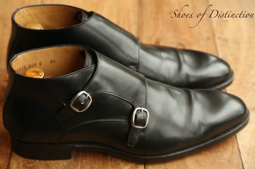 Herring black leather - leather, double