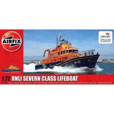 Airfix RNLI Severn Class Lifeboat. 1-72 Scale Plastic Model Boat Kit.