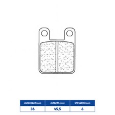 Front Brake Pads CL BRAKES
