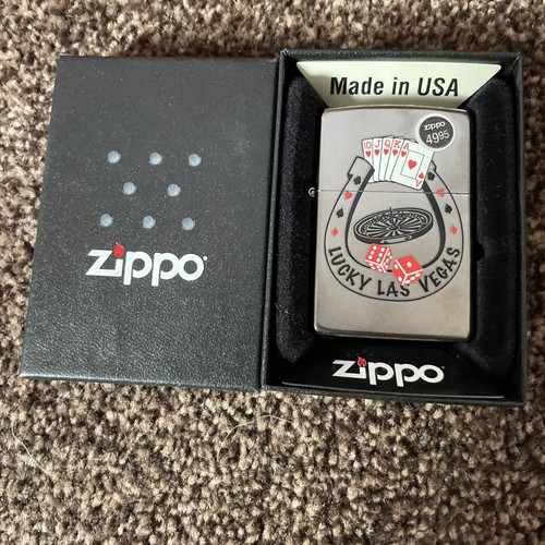Zippo lighter lucky - lucky, vegas