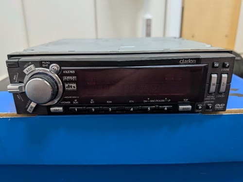 Rare clarion vxz765 - clarion, dvd