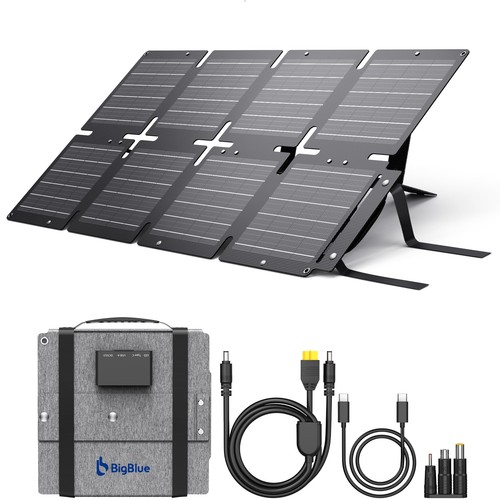 Bigblue 60w foldable solar - 60w,