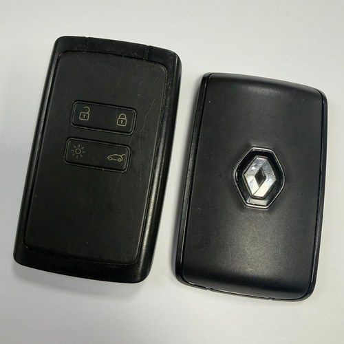Genuine renault button key - genuine, 4