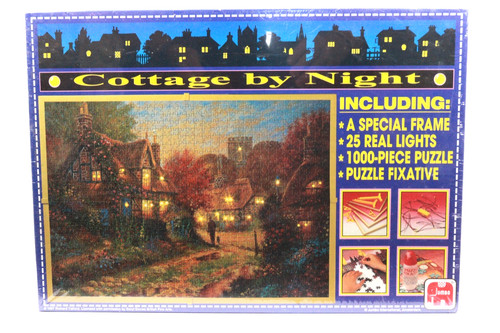Cottage night 1000 piece - cottage,