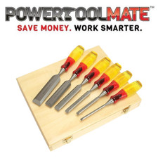 Irwin Marples Splitproof Chisel Set of 6 Bevel Edge 6mm to 32mm MAR373S6 M373