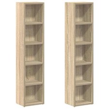 Set of 2 Sonoma Oak CD