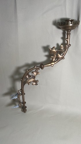 Vintage antique brass wall - vintage,
