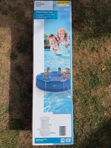 10ft metal frame - metal, ground