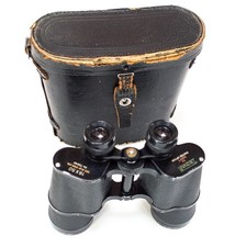 Vintage Japanese Tecnar Swift 16×50 Binoculars with Original Leather Case