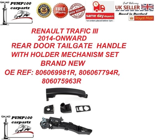 For renault trafic rear - for,