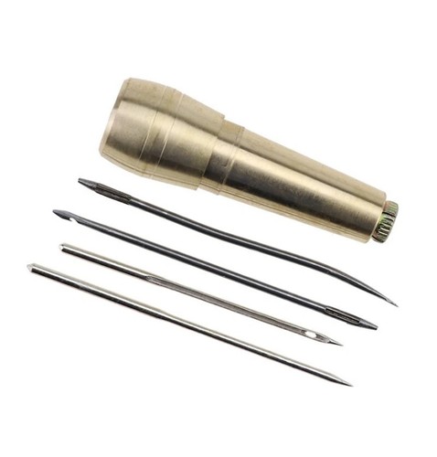 Metal handle 4 needles - metal,