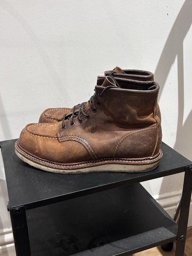 Red wing shoes - 1907, toe