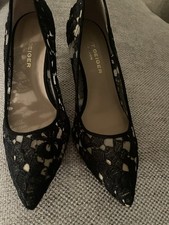 Kurt Geiger London Black Lace