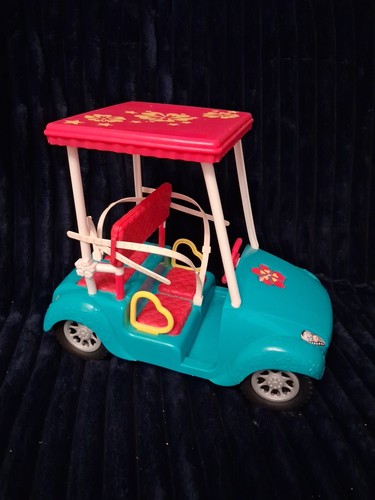 Barbie golf buggy approx 2012 - barbie,